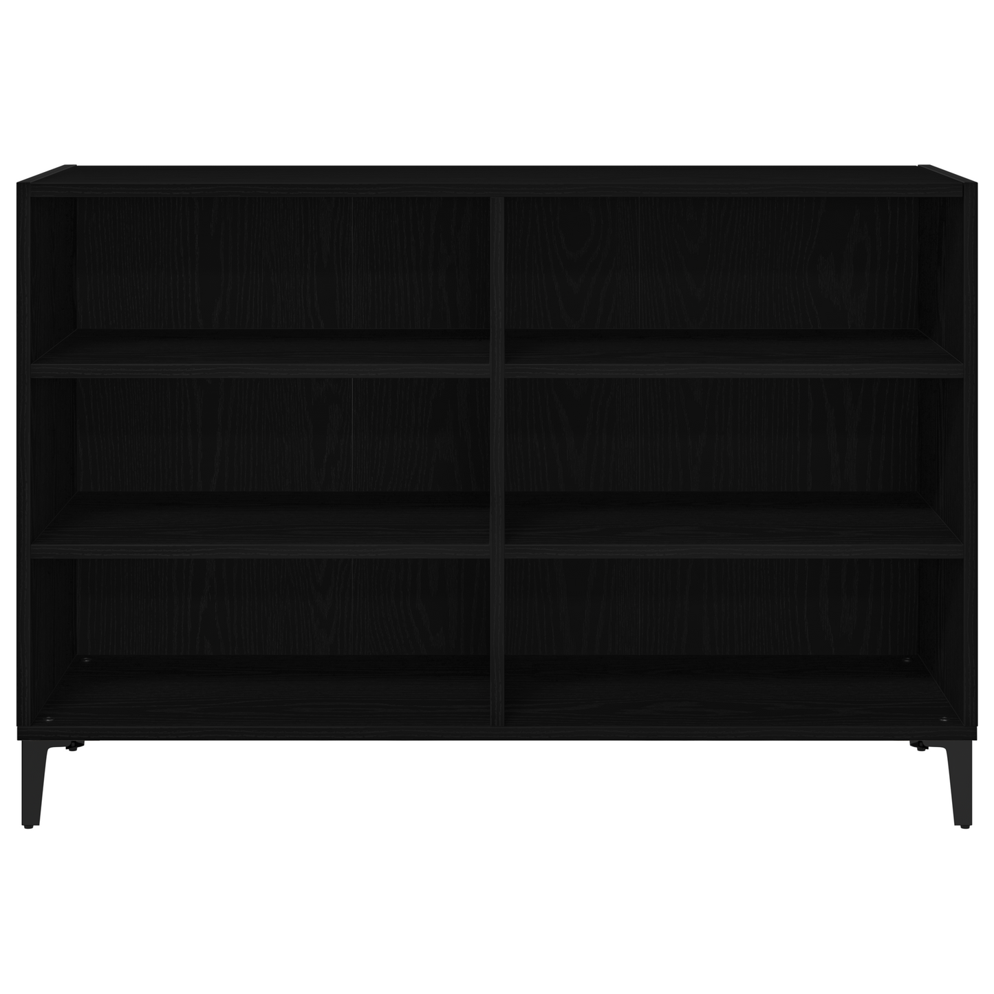 Skænk Sort Eg 103,5X35X70 Cm Lavet Af Træ