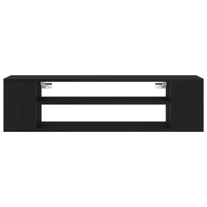 Tv-Skab Sort 100 X 30 X 26.5 Cm Konstrueret Træ