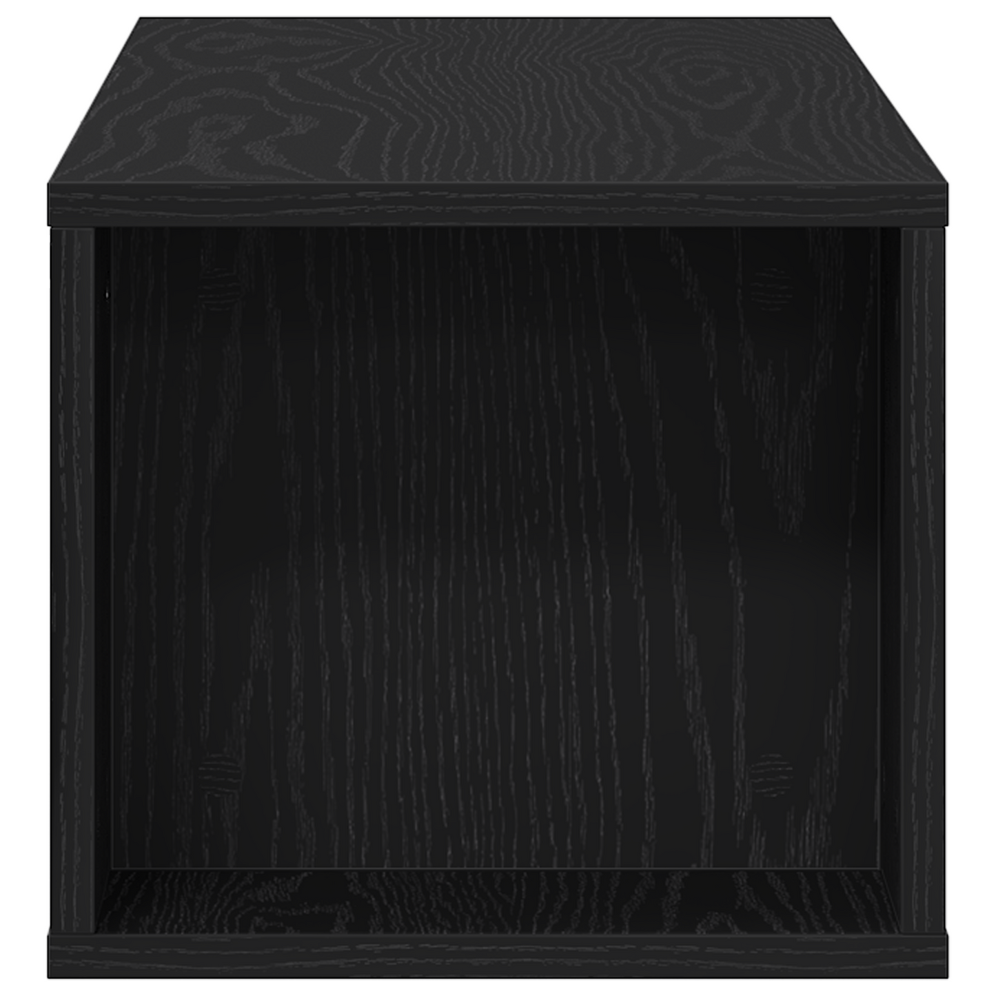 Tv-Skab Sort 100 X 30 X 26.5 Cm Konstrueret Træ