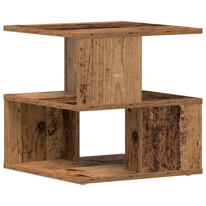 Sidebord I Gamle Træ 40X40X40 Cm Ingeniørtræ