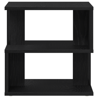 Sidebord Sort Eg 40X40X40 Cm Ingeniørtræ