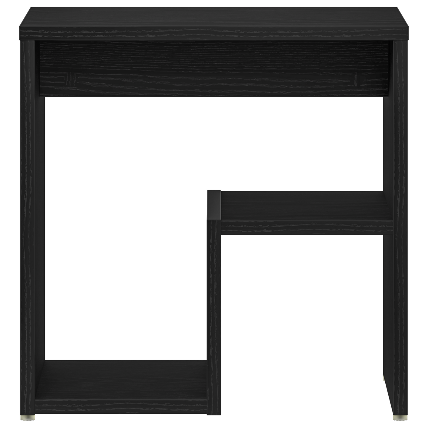 Sengeborde 2 Stk Sort Eg 40X30X40 Cm