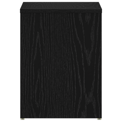 Sengeborde 2 Stk Sort Eg 40X30X40 Cm