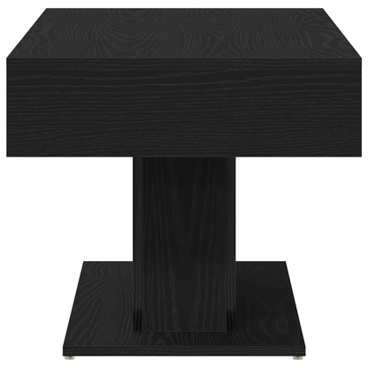 Kaffebord Sort Eg 96X50X45 Cm Lavet Af Træ