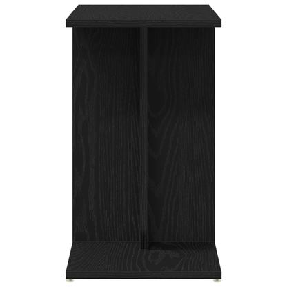 Sidebord, Sort Eg, 50X30X50 Cm, Konstrueret Træ