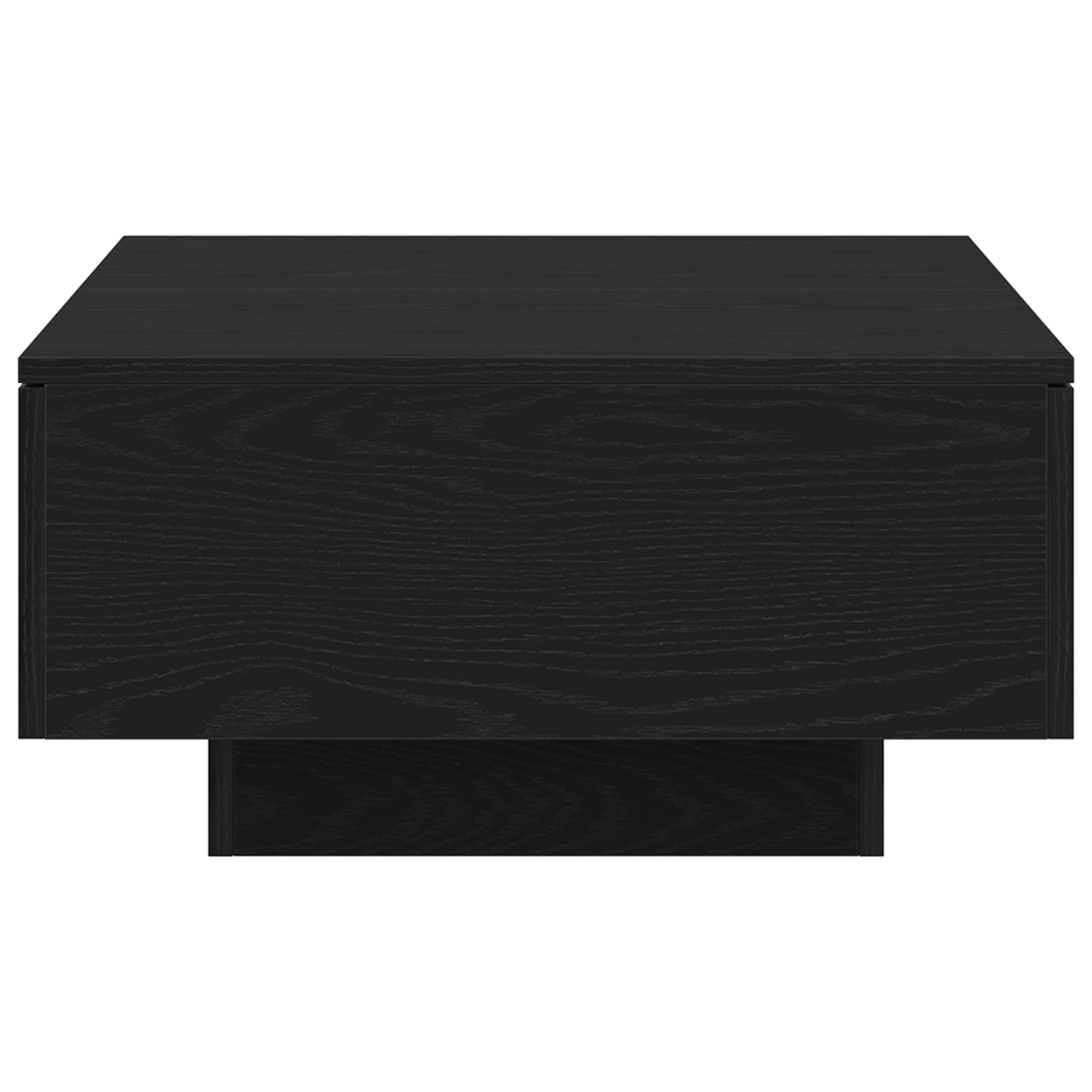 Kaffebord Sort Eg 90X60X31 Cm Bygget Træ