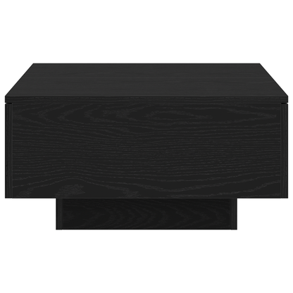 Kaffebord Sort Eg 90X60X31 Cm Bygget Træ