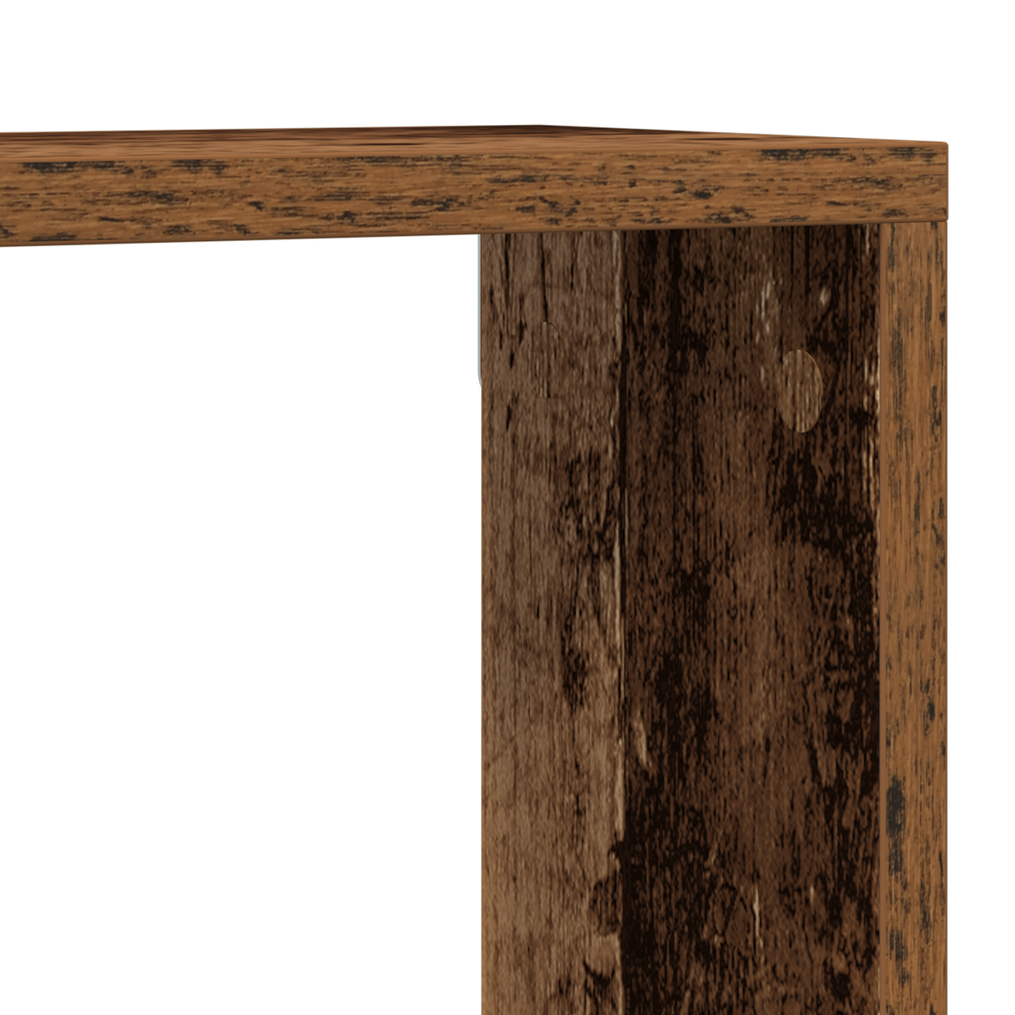 Væghylder 4 Stk Gammelt Træ 80X15X26 Cm Konstrueret Træ
