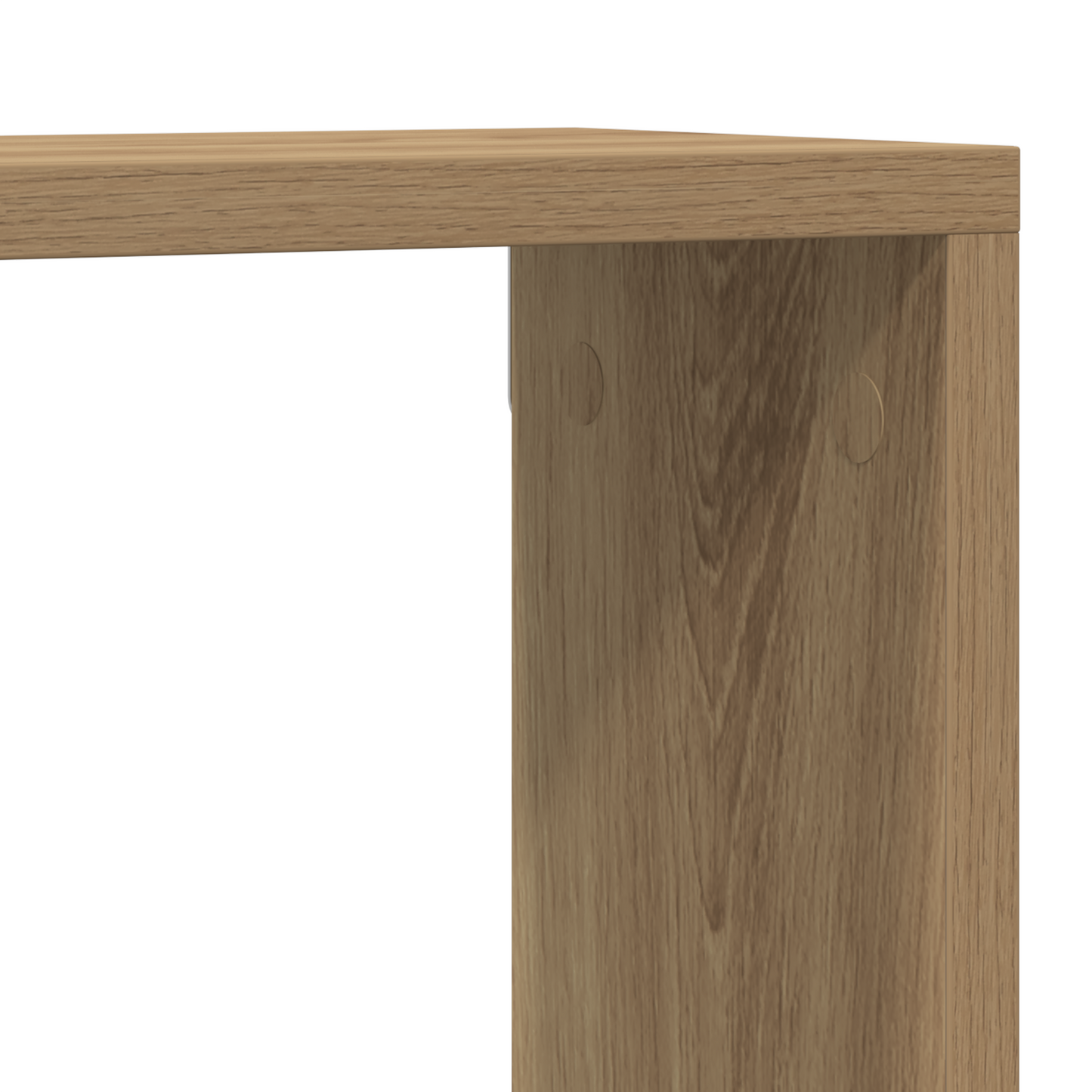 Væghylder 2 Stk Artisan Eg 80X15X26 Cm Lavet Af Træ