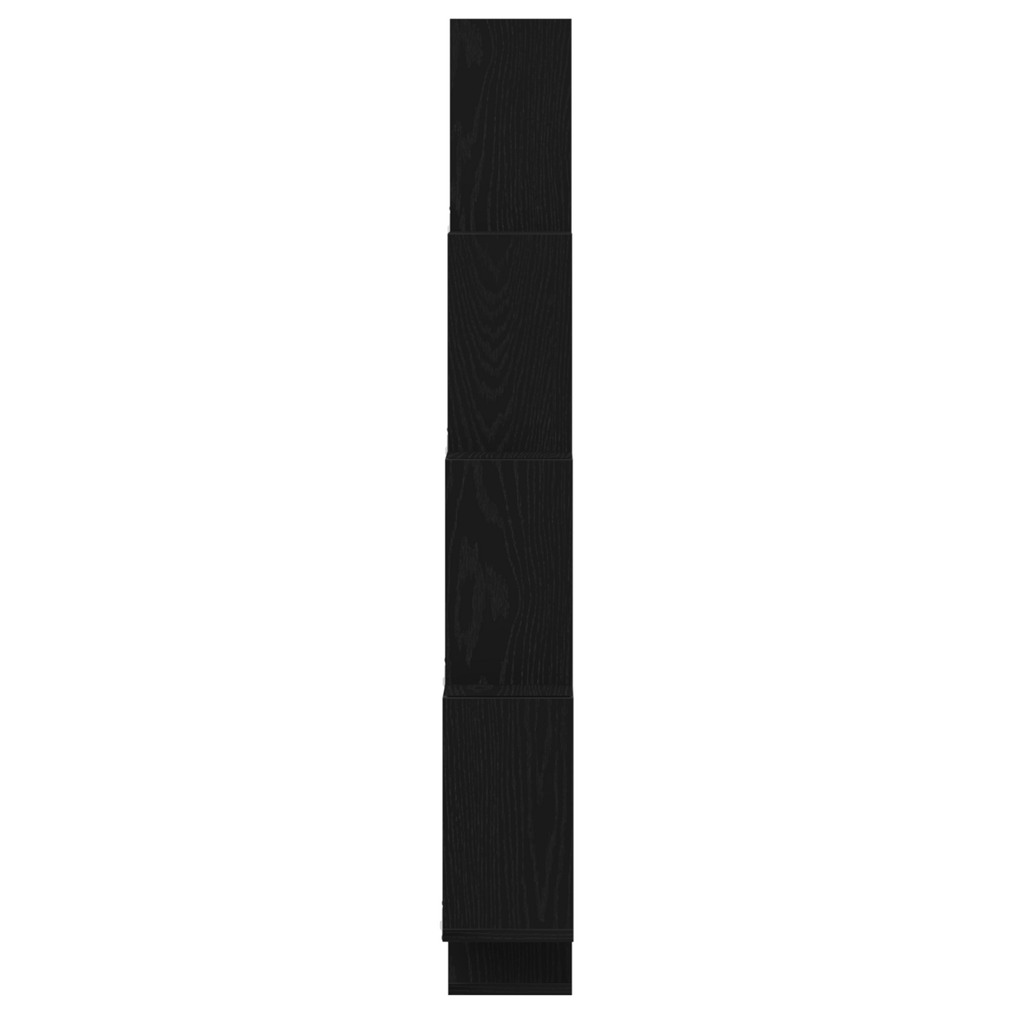 Vægskab I Sort Eg 90X15X119,5 Cm - Lavet Af Træ