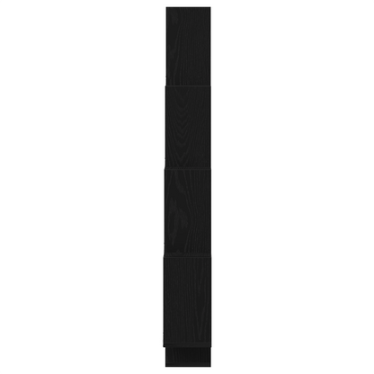 Vægskab I Sort Eg 90X15X119,5 Cm - Lavet Af Træ