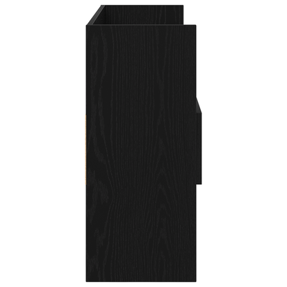 Sideboard Med Skuffe Sort 105 X 30 X 70 Cm Konstrueret Træ