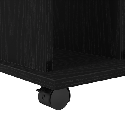 Rullebord Sort Eg 60X45X55 Cm Lavet Af Træ