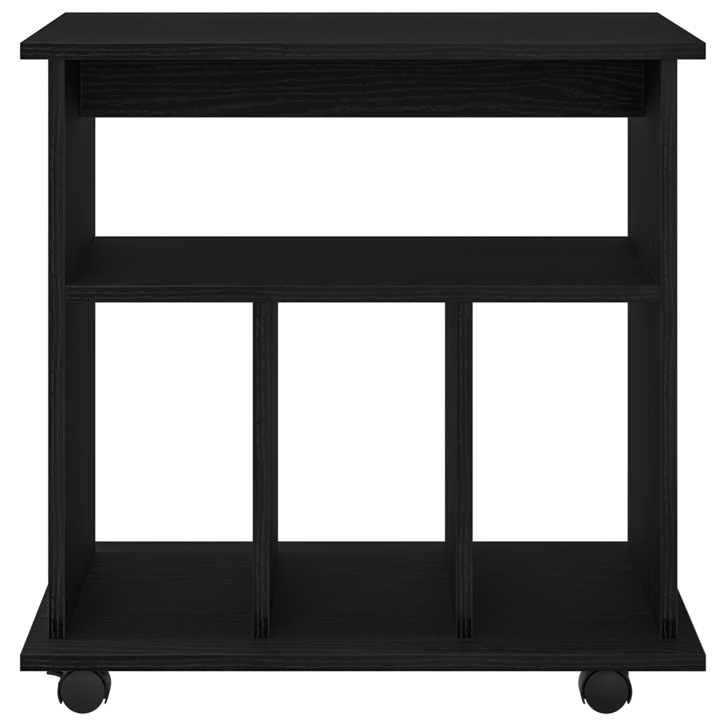 Rullebord Sort Eg 60X45X55 Cm Lavet Af Træ