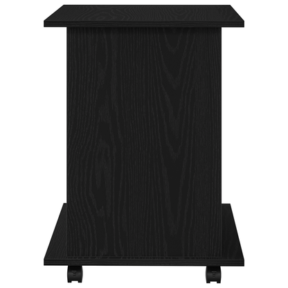 Rullebord Sort Eg 60X45X55 Cm Lavet Af Træ