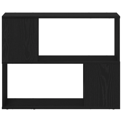 Underholdningscenter Sort 80 X 24 X 63 Cm Konstrueret Træ