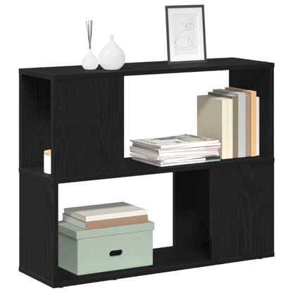 Underholdningscenter Sort 80 X 24 X 63 Cm Konstrueret Træ