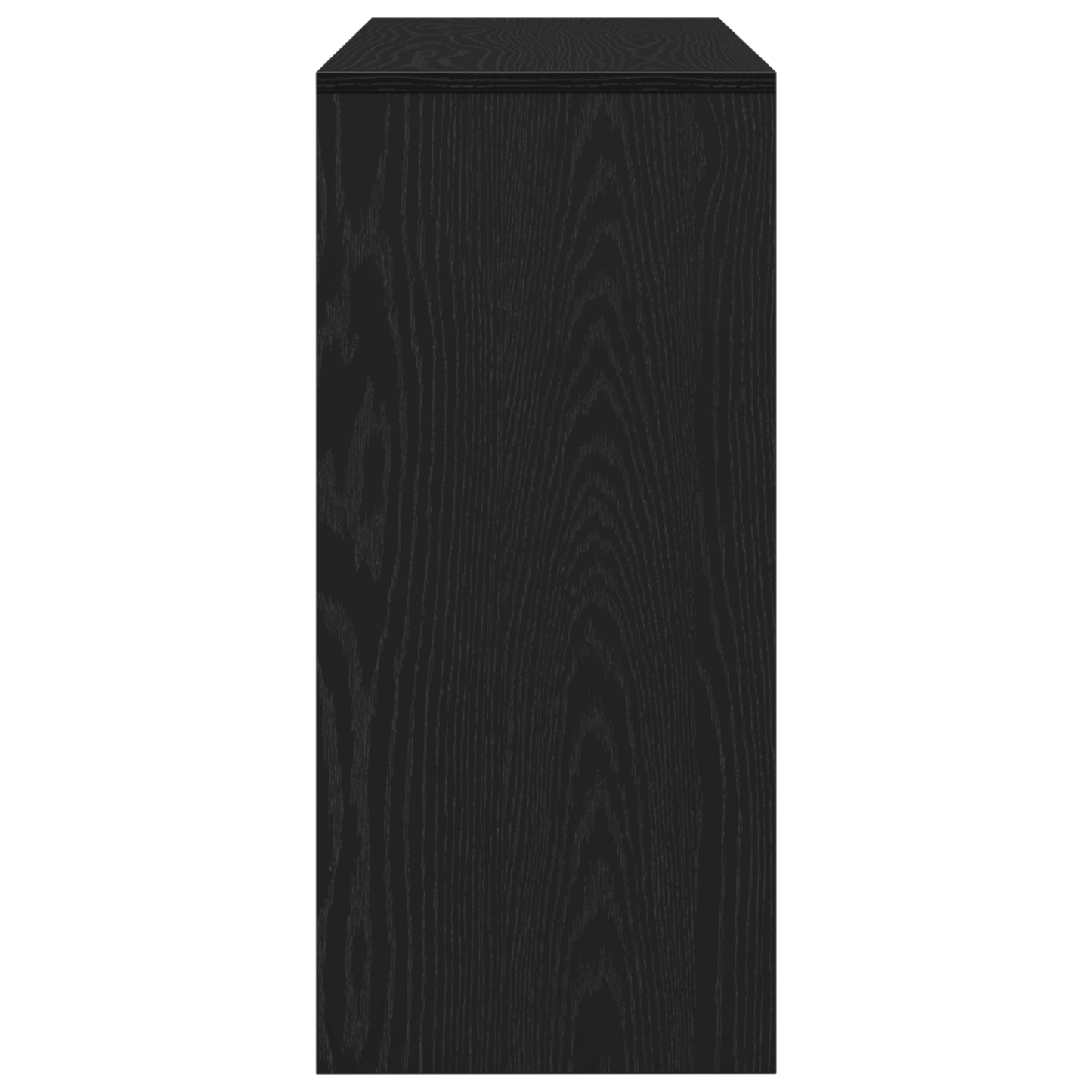 Sort Eg Konsolbord - 100X35X76.5 Cm - Konstrueret Træ