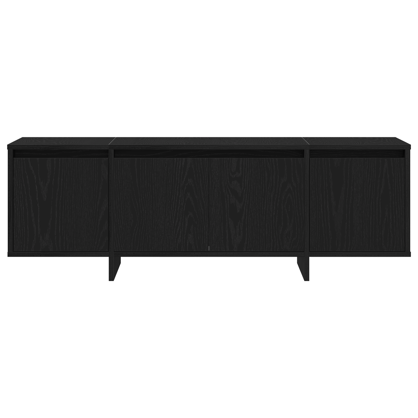 Tv-Skab Sort 120 X 30 X 40.5 Cm Konstrueret Træ