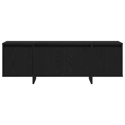 Tv-Skab Sort 120 X 30 X 40.5 Cm Konstrueret Træ