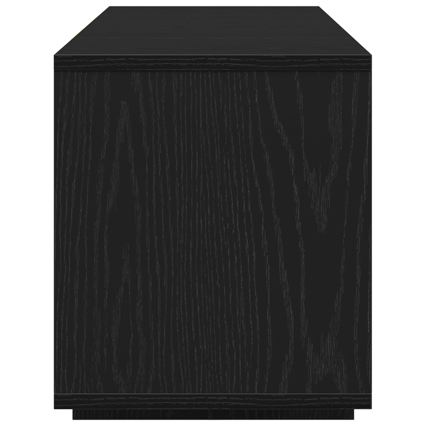 Tv-Bord Sort 120 X 30 X 40.5 Cm Konstrueret Træ