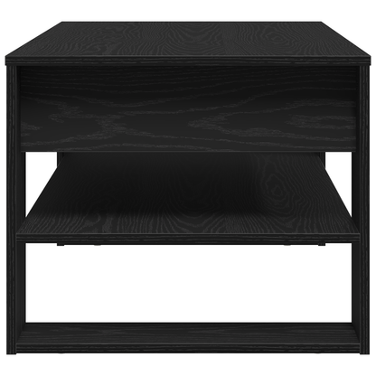 Kaffebord I Sort Eg 102X55X45 Cm I Træ
