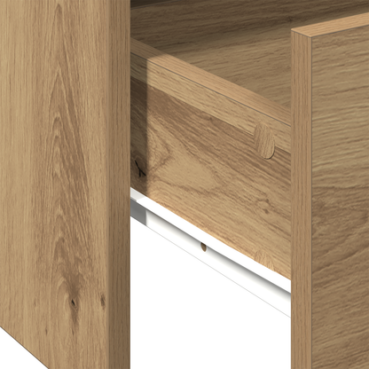 Kaffebord - Artisan Eg - 102X55X43.5 Cm - Lavet Af Konstrueret Træ
