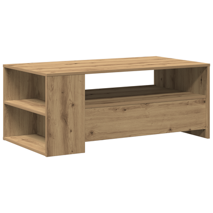 Kaffebord - Artisan Eg - 102X55X43.5 Cm - Lavet Af Konstrueret Træ