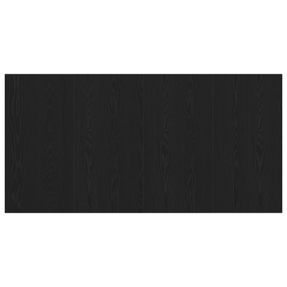Hovedgavl Sort Eg 160X1,5X80 Cm Ingeniørtræ