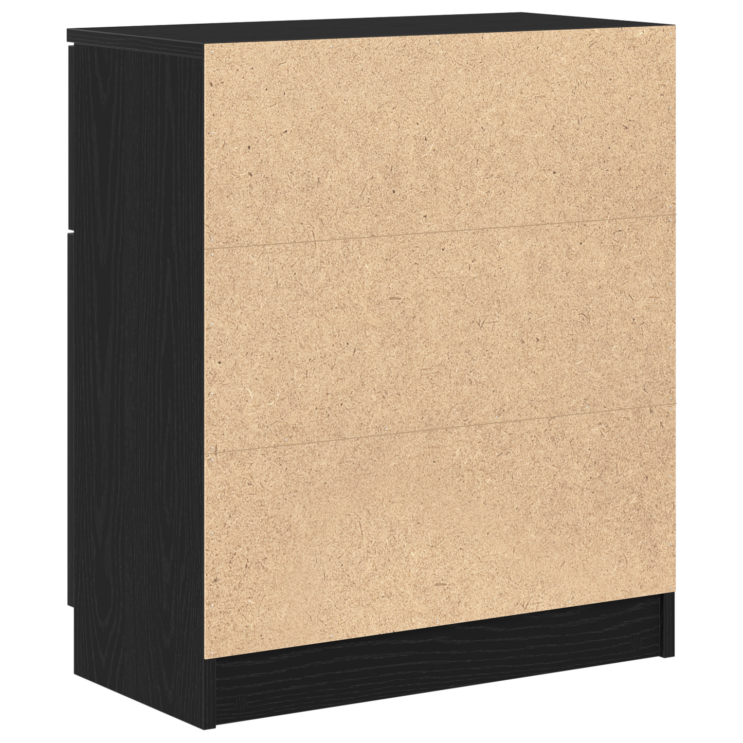 Sideboard Med Skuffe Sort 60 X 30 X 70 Cm Konstrueret Træ