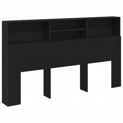 Hovedgærd Kabinet Sort Eg 180X19X103,5 Cm