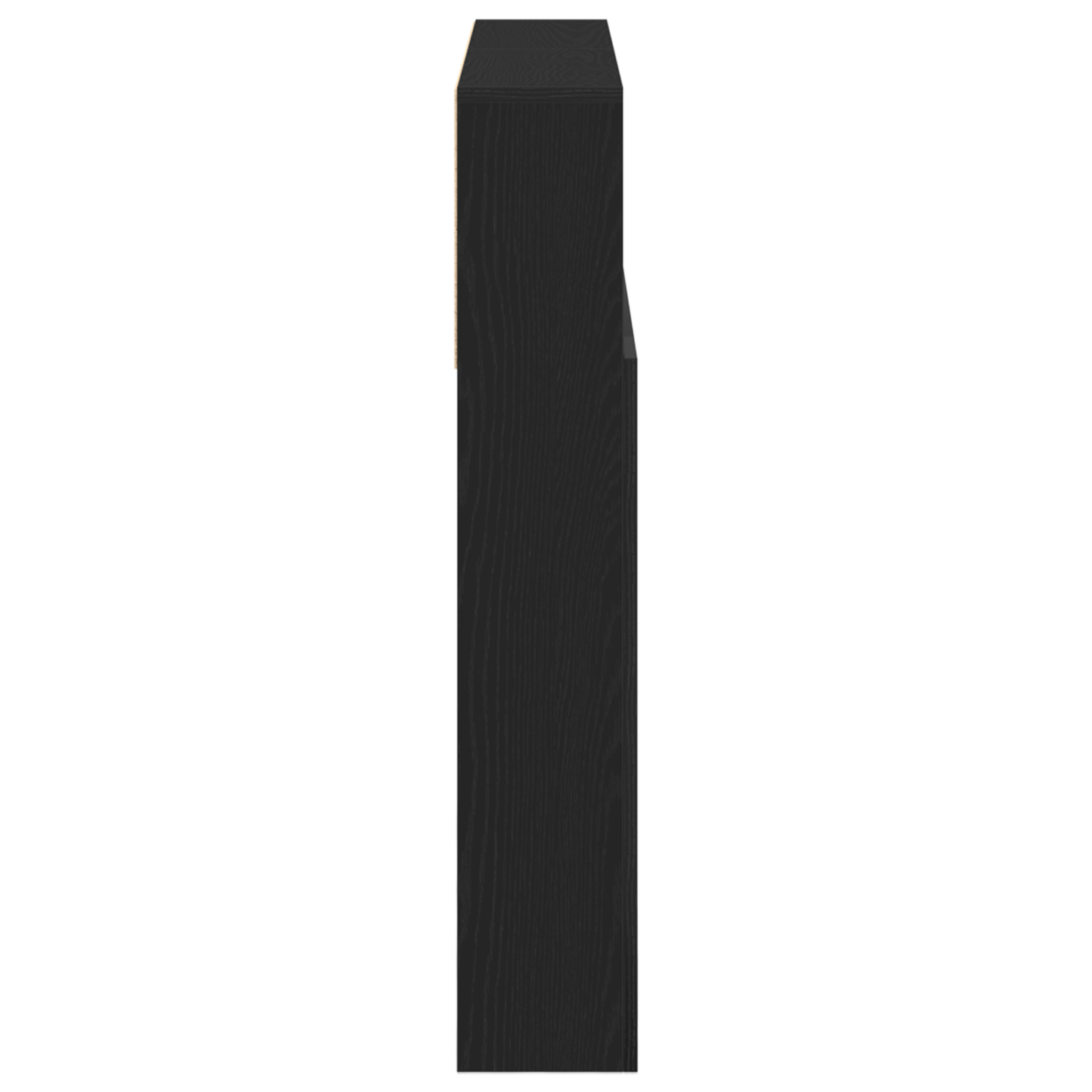 Sort Eg Hovedgærde Skab, 200X19X103,5 Cm