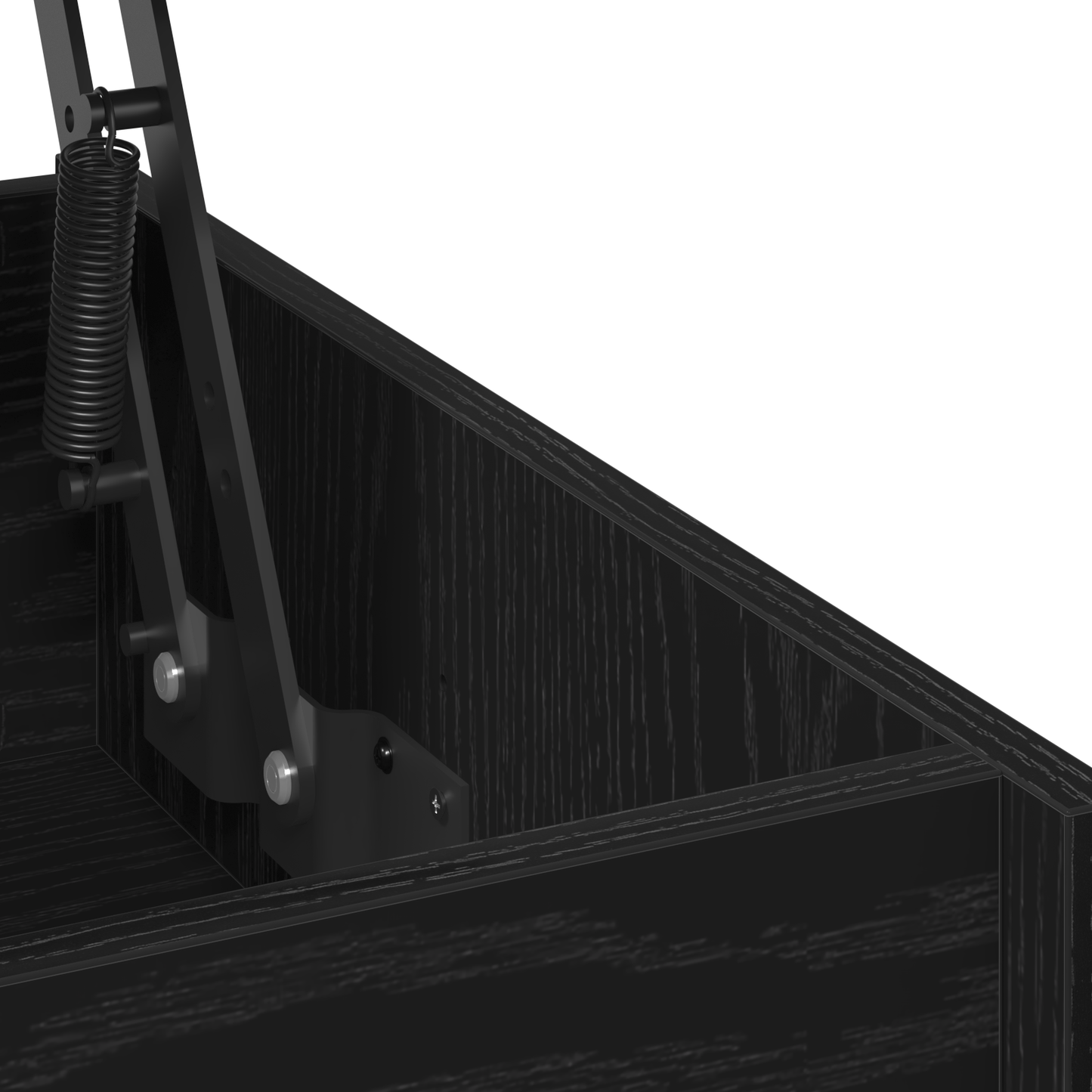 Sort Eg Kaffebord - 80 X 50,5 X 41,5 Cm