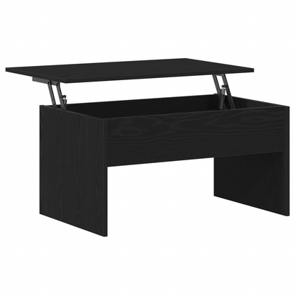 Sort Eg Kaffebord - 80 X 50,5 X 41,5 Cm