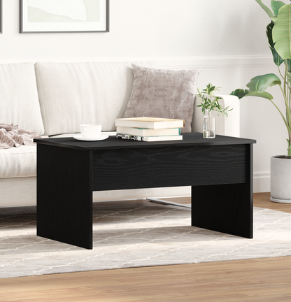 Sort Eg Kaffebord - 80 X 50,5 X 41,5 Cm
