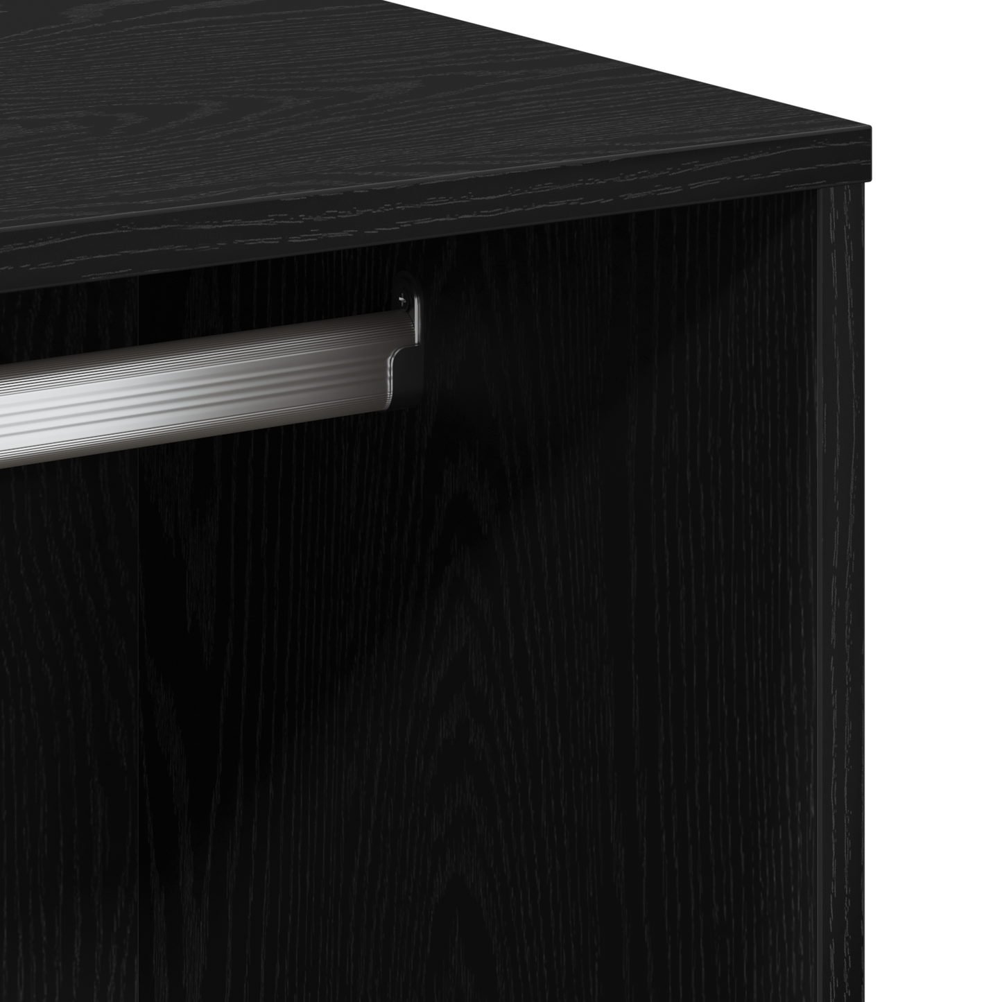Sort Eg Kosmetiks Cabinet 80X40X75 Cm Lavet Af Konstrueret Træ