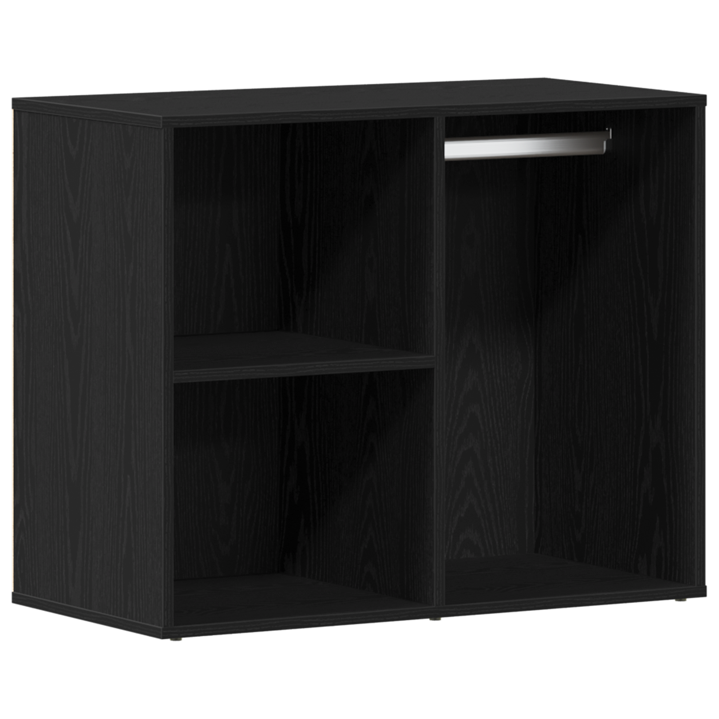 Sort Eg Kosmetisk Skab - 80X40X65 Cm