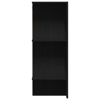 Gangskab Sort Eg 97,5X37X99 Cm Konstrueret Træ
