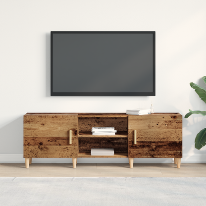 Tv-Skab Gammelt Træ 150 X 30 X 50 Cm Konstrueret Træ