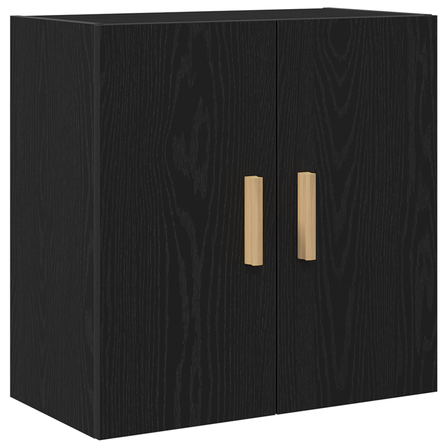 Sort Eg Vægskab - 60X30X60 Cm