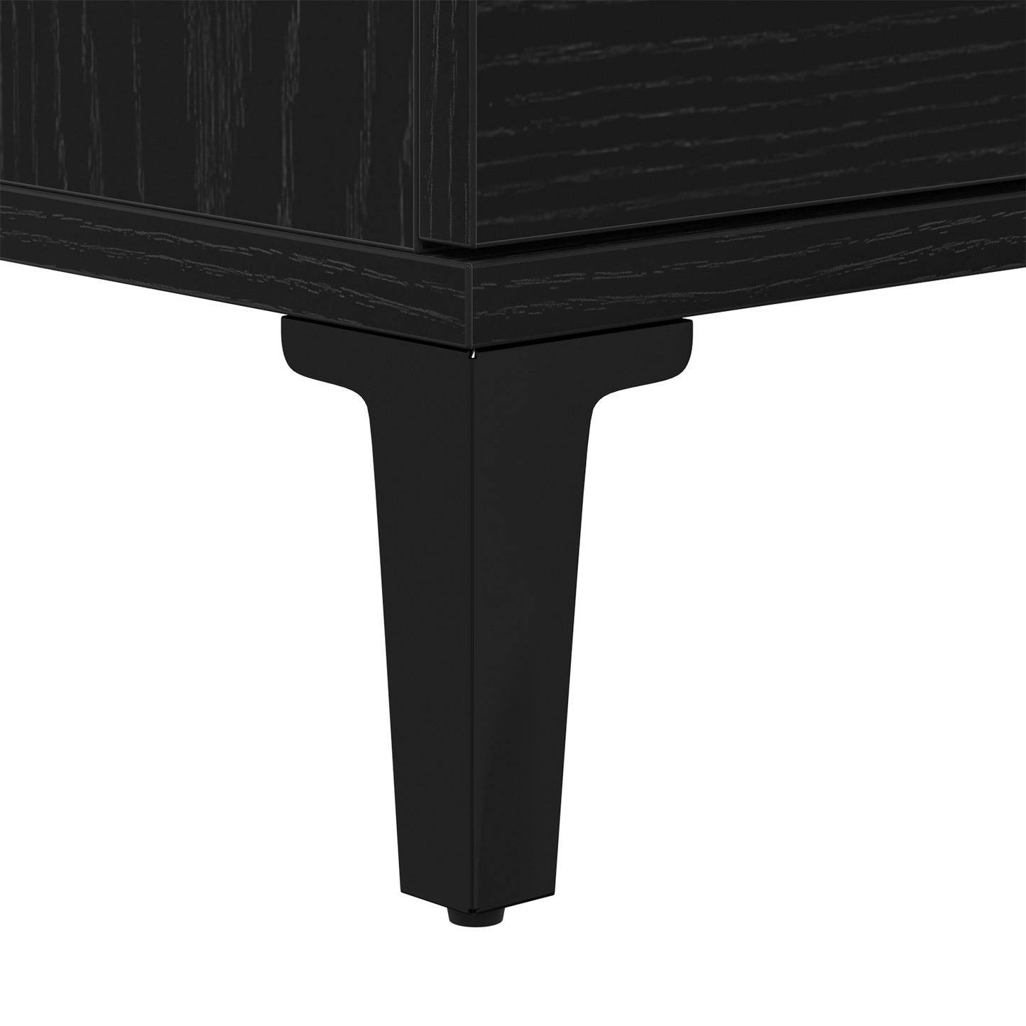 Vaskeskab Med Skuffe Sort Eg 80 X 33 X 60 Cm Konstrueret Træ