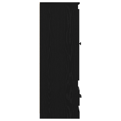 Highboard Sort Eg Sort Eg 36 X 35,5 X 103,5 Cm Konstrueret Træ