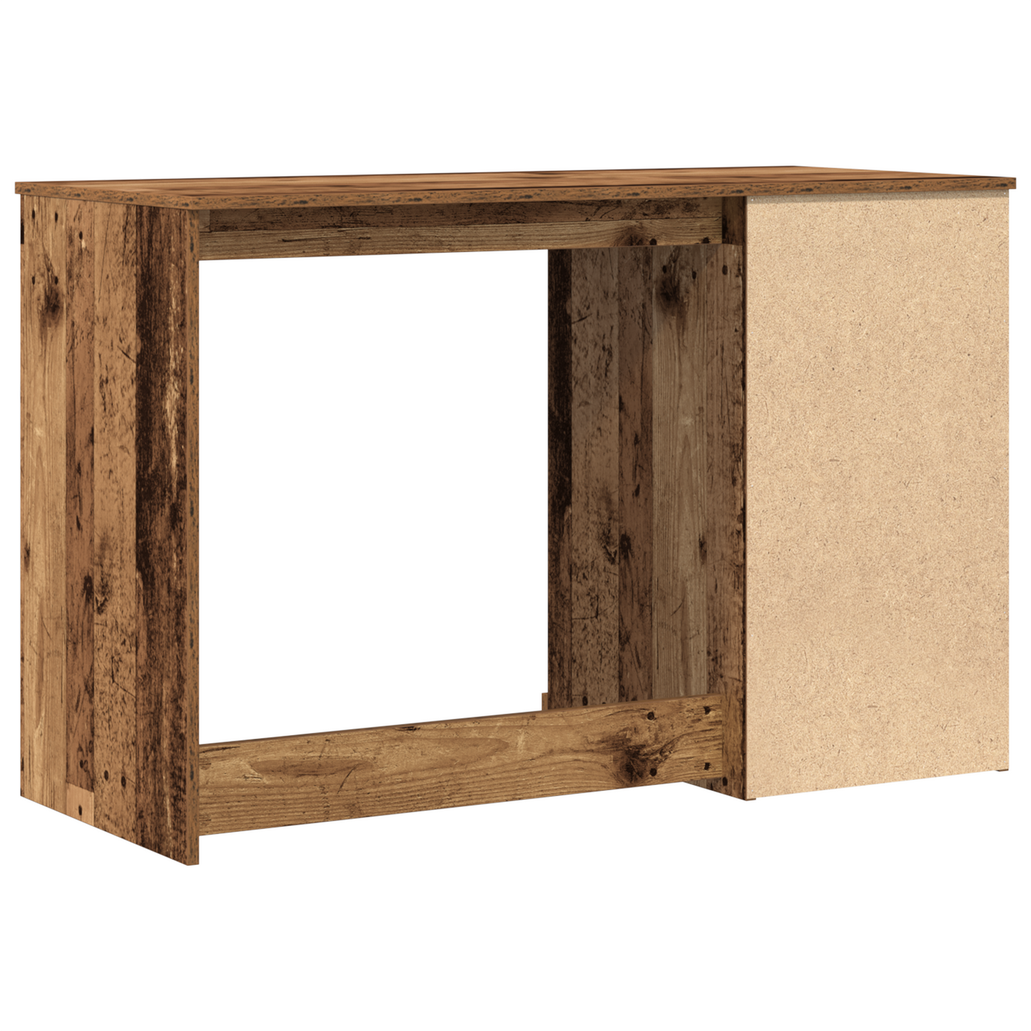 Skrivebord Med Opbevaring Gammel Træ 50X115X75 Cm Ingeniørtræ