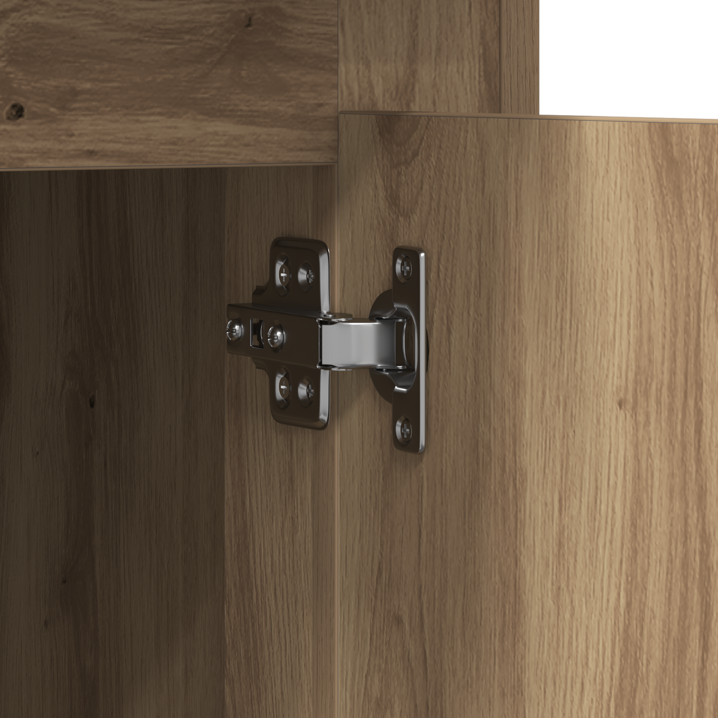 Skrivebord Med Opbevaring Artisan Eg 50X115X75 Cm Konstrueret Træ