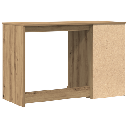 Skrivebord Med Opbevaring Artisan Eg 50X115X75 Cm Konstrueret Træ