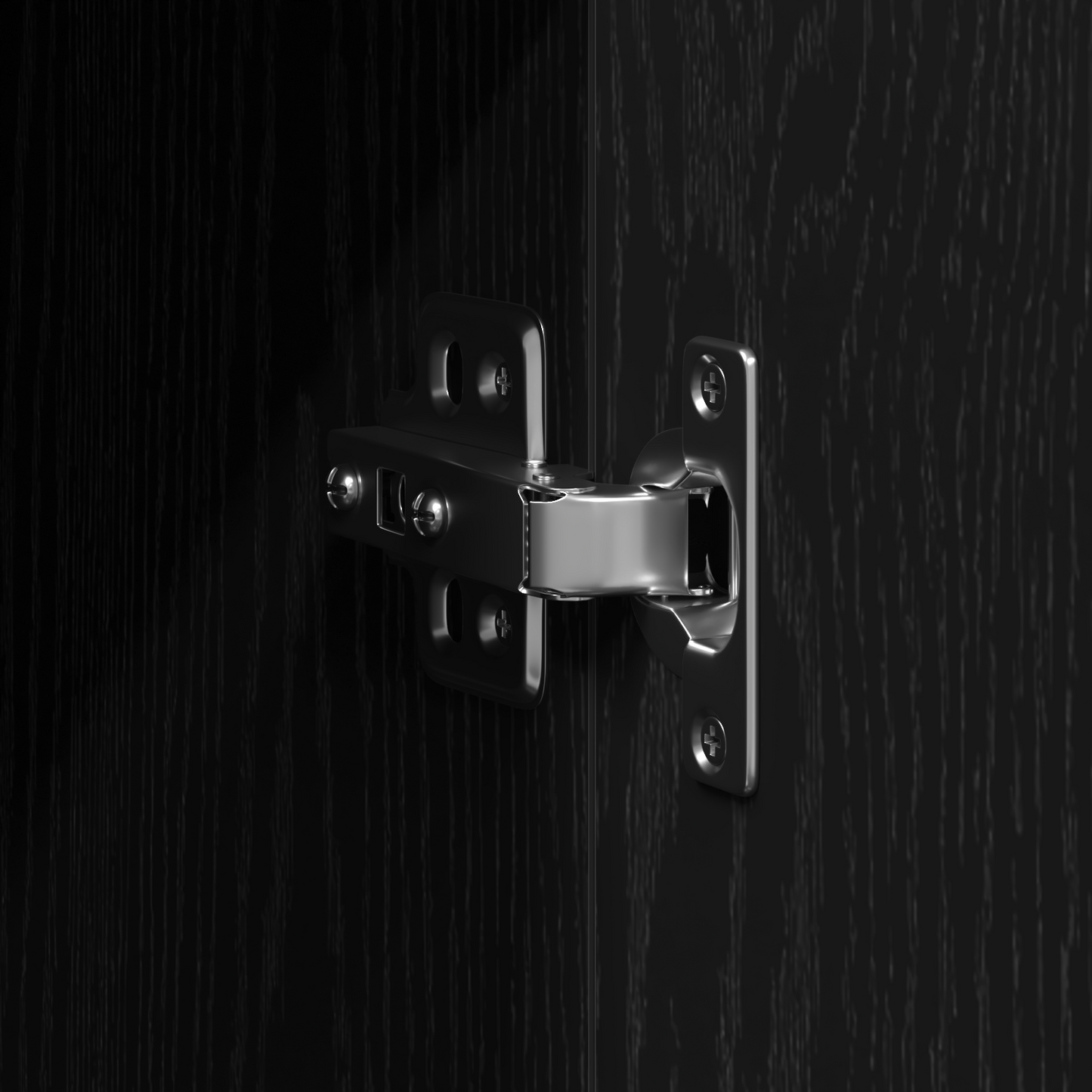 Sideboard Sort Eg 90 X 34 X 80 Cm Konstrueret Træ