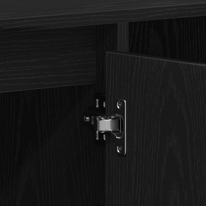 Tv-Skab Sort Eg 100 X 35 X 55 Cm Konstrueret Træ