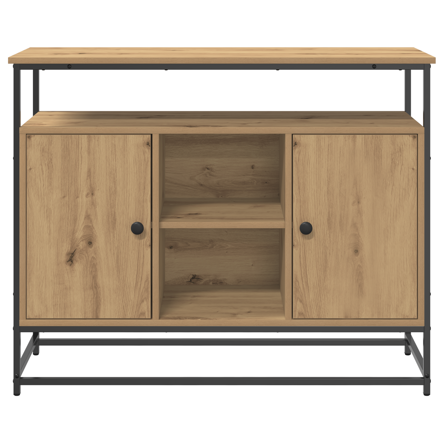 Sideboard Artisan Eg 100 X 35 X 80 Cm Konstrueret Træ