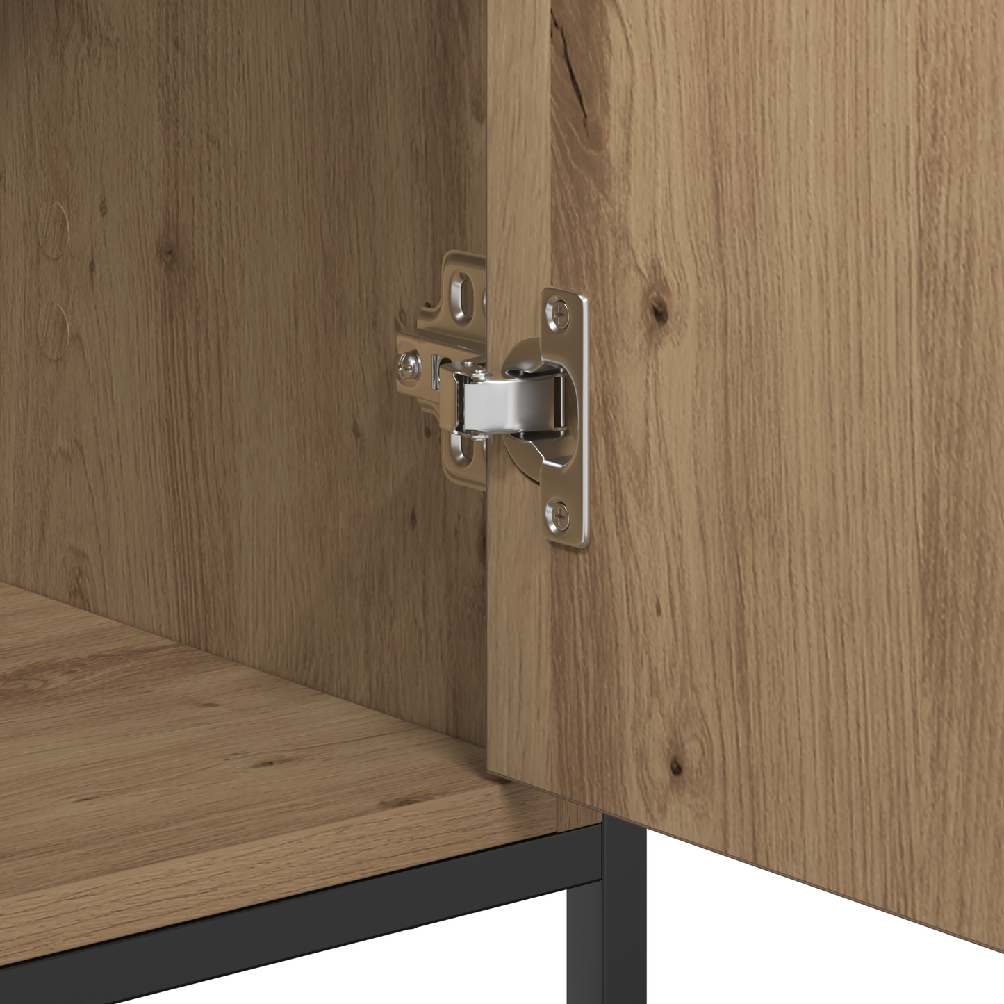 Sideboard Artisan Eg 69 X 35 X 80 Cm Konstrueret Træ