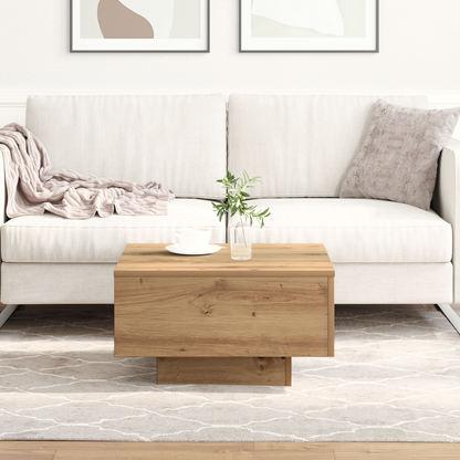 Sofabord Artisan Eg 55X55X31 Cm Lavet Af Træ